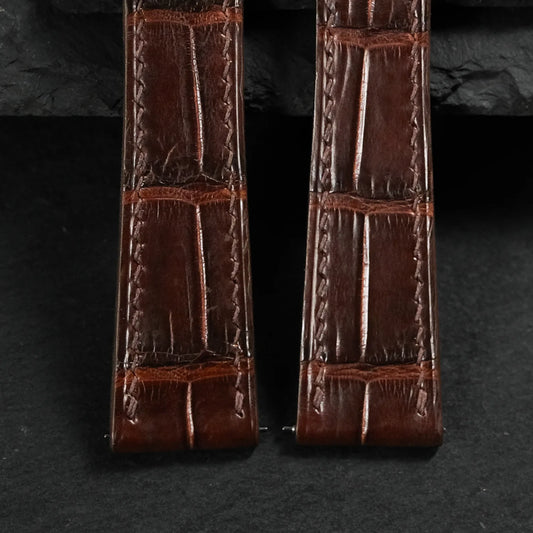 Dark Brown Alligator Watch Strap