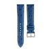 Navy Quill Ostrich Leather Watch Strap