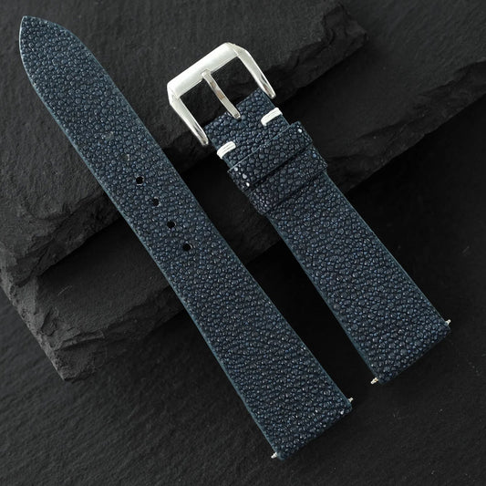Black Stingray watch strap — view 2