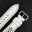 Padded Off White Epsom Leather Rally Watch Strap – Black Large Racing Holes & Stitch