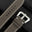 Flat Taupe Grey Epsom Calfskin Leather Watch Strap – Cream Stitch
