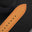 Padded Navy Epsom Leather Rally Watch Strap - Red Racing Holes & Stitch