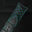 Padded Black Epsom Leather Rally Watch Strap - Turquoise Racing Holes & Stitch