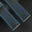 Flat Black Epsom Calfskin Leather Rally Watch Strap – Blue Racing Holes & Stitch