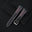 Padded Black Epsom Leather Rally Watch Strap – Pink Racing Holes & Stitch