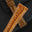 Flat Honey Patina Alligator Leather Watch Strap