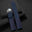 Padded Navy Epsom Leather Rally Watch Strap - Red Racing Holes & Stitch