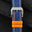 Flat Navy Epsom Calfskin Leather Watch Strap