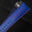 Padded Blue Epsom Leather Rally Watch Strap - Red Racing Holes, Stitch & Edge