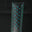 Padded Black Epsom Leather Rally Watch Strap - Turquoise Racing Holes & Stitch