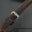 Padded Black Epsom Leather Rally Watch Strap - Orange Racing Holes, Stitch & Edge