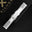 Padded Off White Epsom Leather Rally Watch Strap – Black Large Racing Holes & Stitch