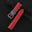 Padded Red Epsom Leather Rally Watch Strap - Turquoise Racing Holes, Stitch & Keeper