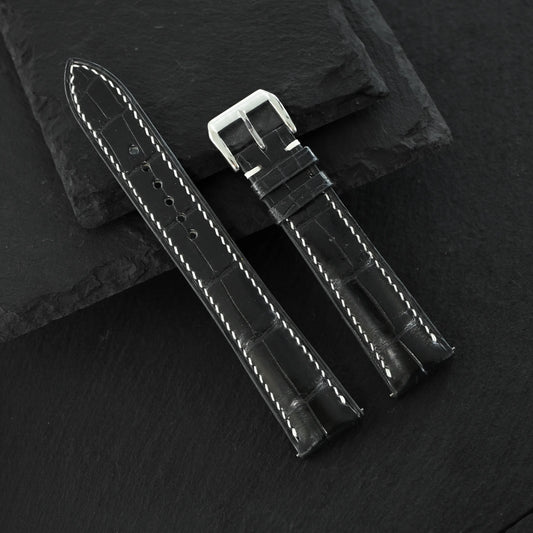 Black Alligator Watch Strap