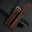 Flat Brown Alligator Leather Watch Strap