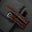 Flat Brown Alligator Leather Watch Strap