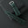 Flat Dark Green Alligator Leather Watch Strap