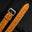 Flat Brown Patina Alligator Leather Watch Strap