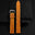 Flat Brown Patina Alligator Leather Watch Strap
