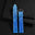 Flat Light Blue Patina Alligator Leather Watch Strap – Pebble Scale
