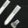 Padded Off White Epsom Leather Rally Watch Strap - Black Racing Holes & Stitch