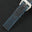 Flat Navy Epsom Leather Rally Watch Strap - Blue Racing Holes & Stitch