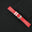 Flat Red Epsom Leather Rally Watch Strap - White Racing Holes, Blue Stitch
