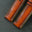 Padded Cognac Hand-Dyed Patina Leather Watch Strap