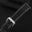 Flat Black Togo Calfskin Leather Watch Strap