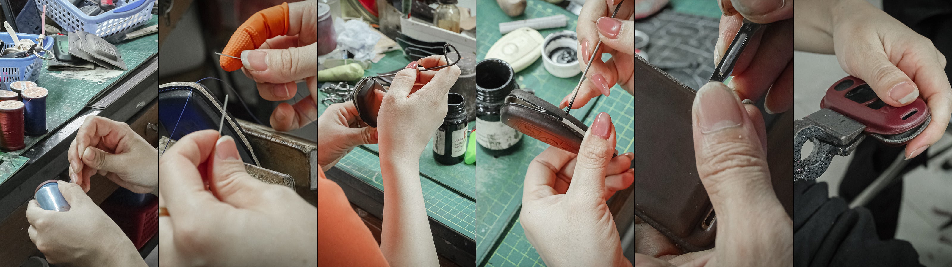 Hands at work in the XILUGS workshop, Ha Noi