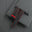 Padded Black Epsom Leather Rally Watch Strap - Red Racing Holes & Stitch