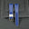 Padded Blue Epsom Leather Rally Watch Strap – White Racing Holes & Stitch