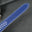 Padded Blue Epsom Leather Rally Watch Strap – White Racing Holes & Stitch