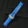 Flat Blue Patina Alligator Leather Watch Strap
