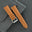 Padded Cognac Brown Epsom Calfskin Leather Watch Strap