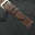Padded Chocolate Nappa Cowhide Leather Watch Strap