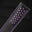 Padded Black Epsom Leather Rally Watch Strap – Purple Racing Holes