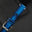 Blue Patina Leather Watch Strap