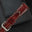 Burgundy Patina Leather Watch Strap