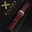 Burgundy Patina Leather Watch Strap