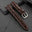 Dark Brown Alligator Leather Watch Strap – White Stitch