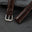 Dark Brown Alligator Leather Watch Strap – White Stitch