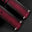 Dark Pink Patina Leather Watch Strap