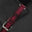 Dark Pink Patina Leather Watch Strap