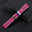 Flat Dark Rose Epsom Calfskin Leather Rally Watch Strap – Blue Racing Holes
