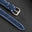 Navy Alligator Leather Watch Strap