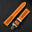 Flat Orange Epsom Calfskin Leather Rally Watch Strap – Blue Racing Holes