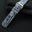 Flat Grey Patina Alligator Leather Watch Strap