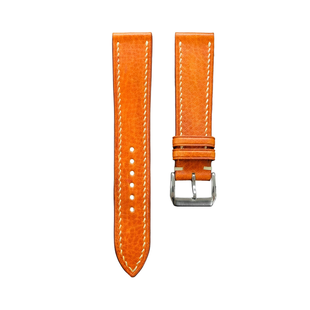 Amber Patina Calf Leather Watch Strap