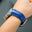 Cobalt Blue Ostrich Leg Leather Watch Strap